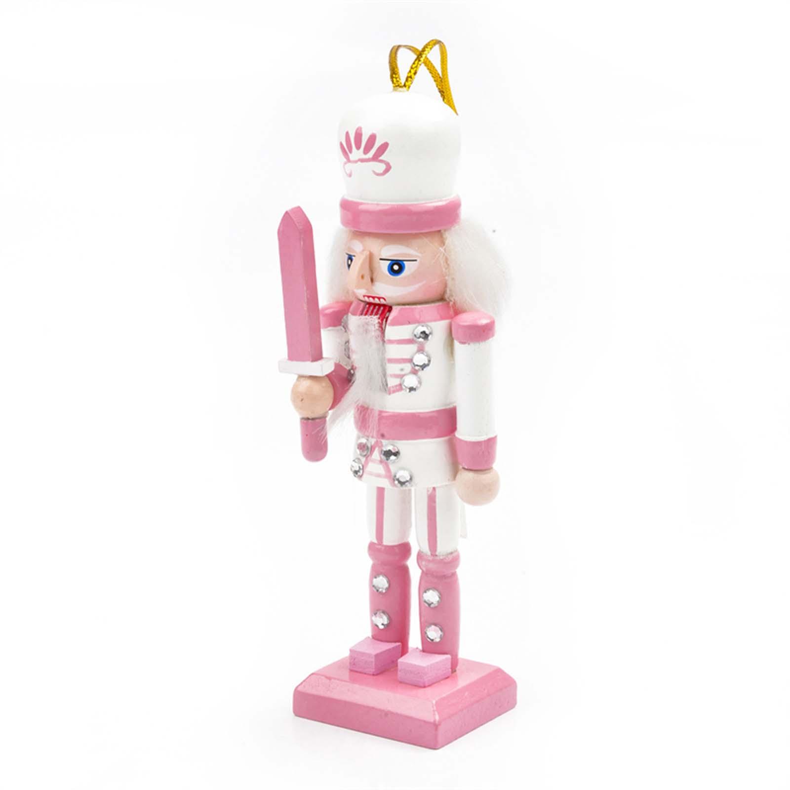 Nutcracker Figurine - 4x Drewniana Figurka Dziadka do Orzechów