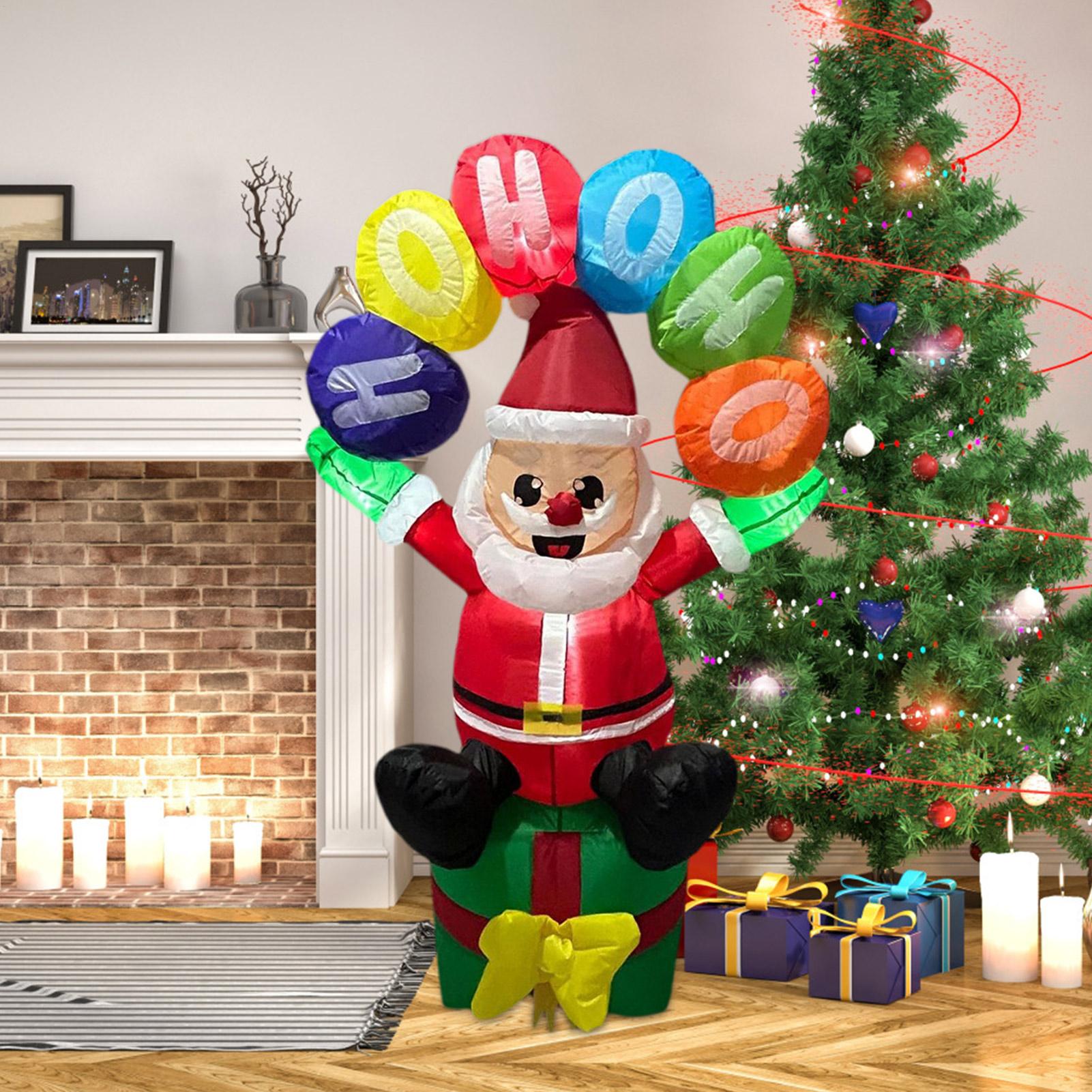 Nadmuchiwany Święty Mikołaj z  – Christmas Lights Outdoor recenzja i cena