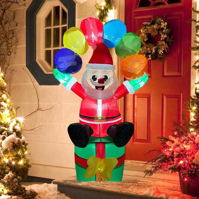 Nadmuchiwany Święty Mikołaj z  – Christmas Lights Outdoor recenzja i cena
