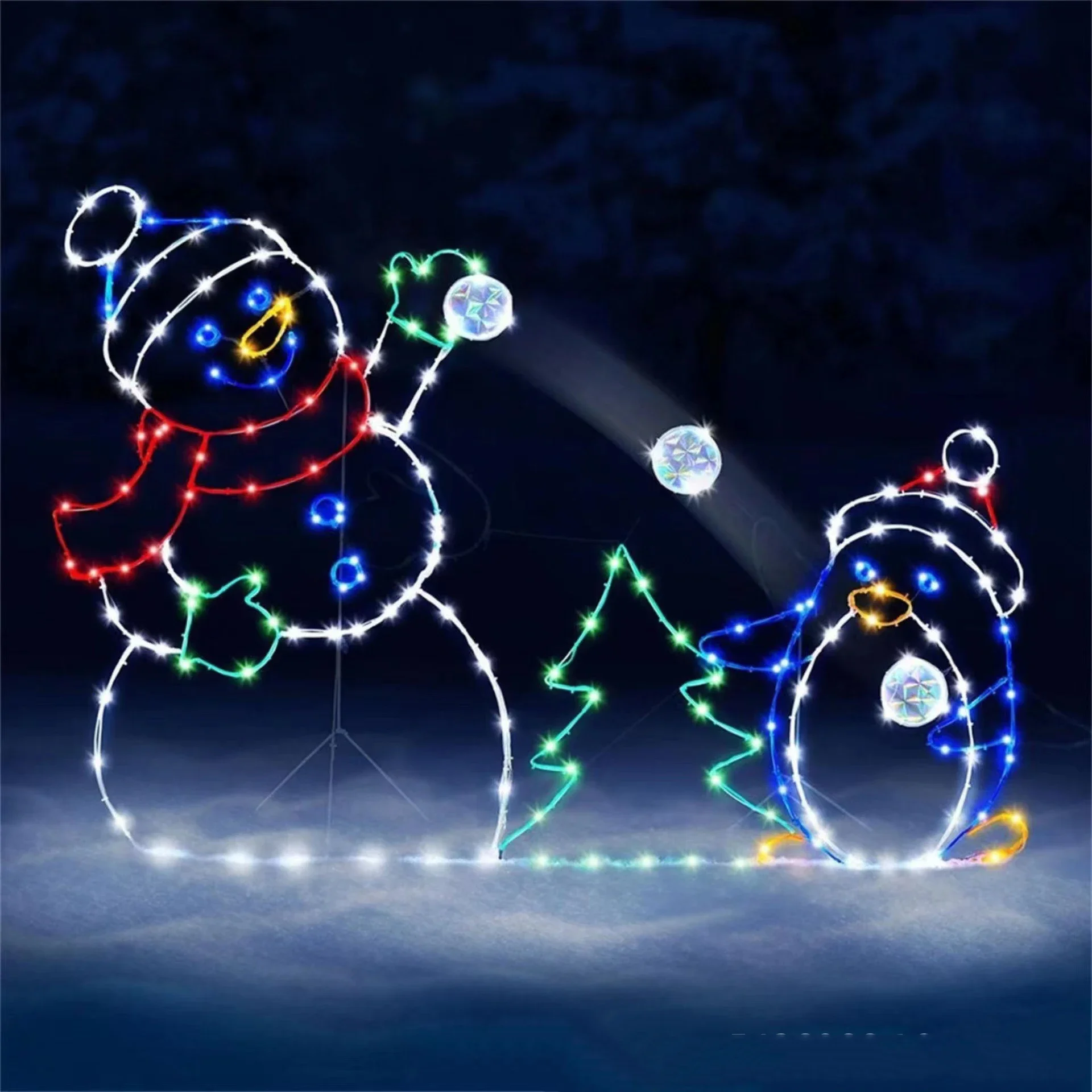 Animowany Śnieżynka Świetlna L – Christmas Lights Outdoor recenzja i cena