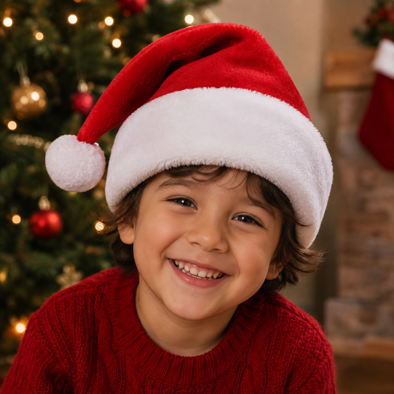 3-częściowy pluszowy kapelusz  – Santa Hat Plush recenzja i cena