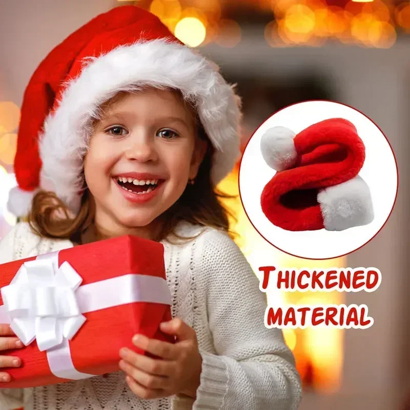 5/1PCS Świąteczna czapka Plusz – Santa Hat Plush recenzja i cena