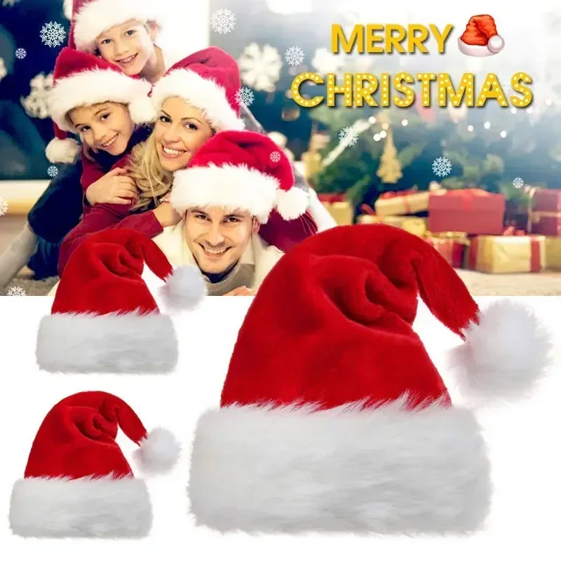 5/1PCS Świąteczna czapka Plusz – Santa Hat Plush recenzja i cena