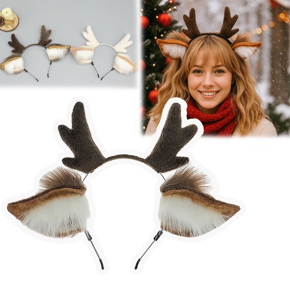 Opaska na głowę unisex z uszam – Reindeer Antlers Headband recenzja i cena