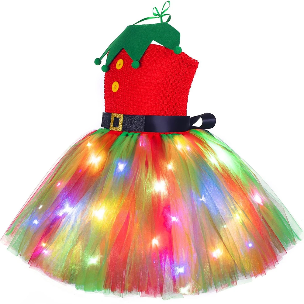 Sukienka tutu świąteczna czerw – Elf Costume Christmas recenzja i cena