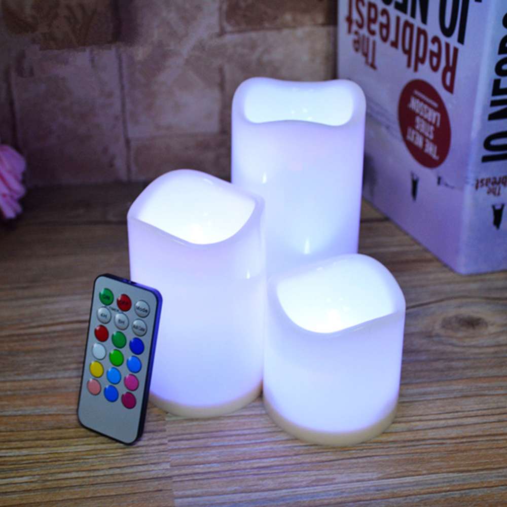 3 szt./zestaw LED Bezpłomienio – Holiday Candle Set recenzja i cena