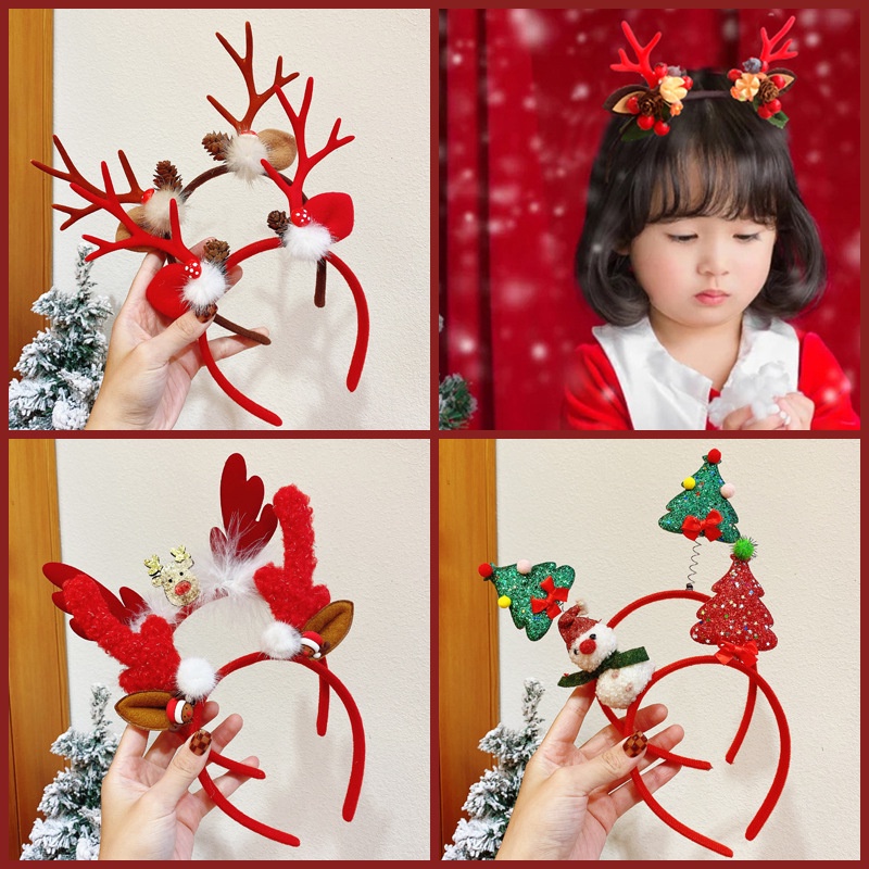 1-15 szt. Świąteczne Opaski na – Reindeer Antlers Headband recenzja i cena