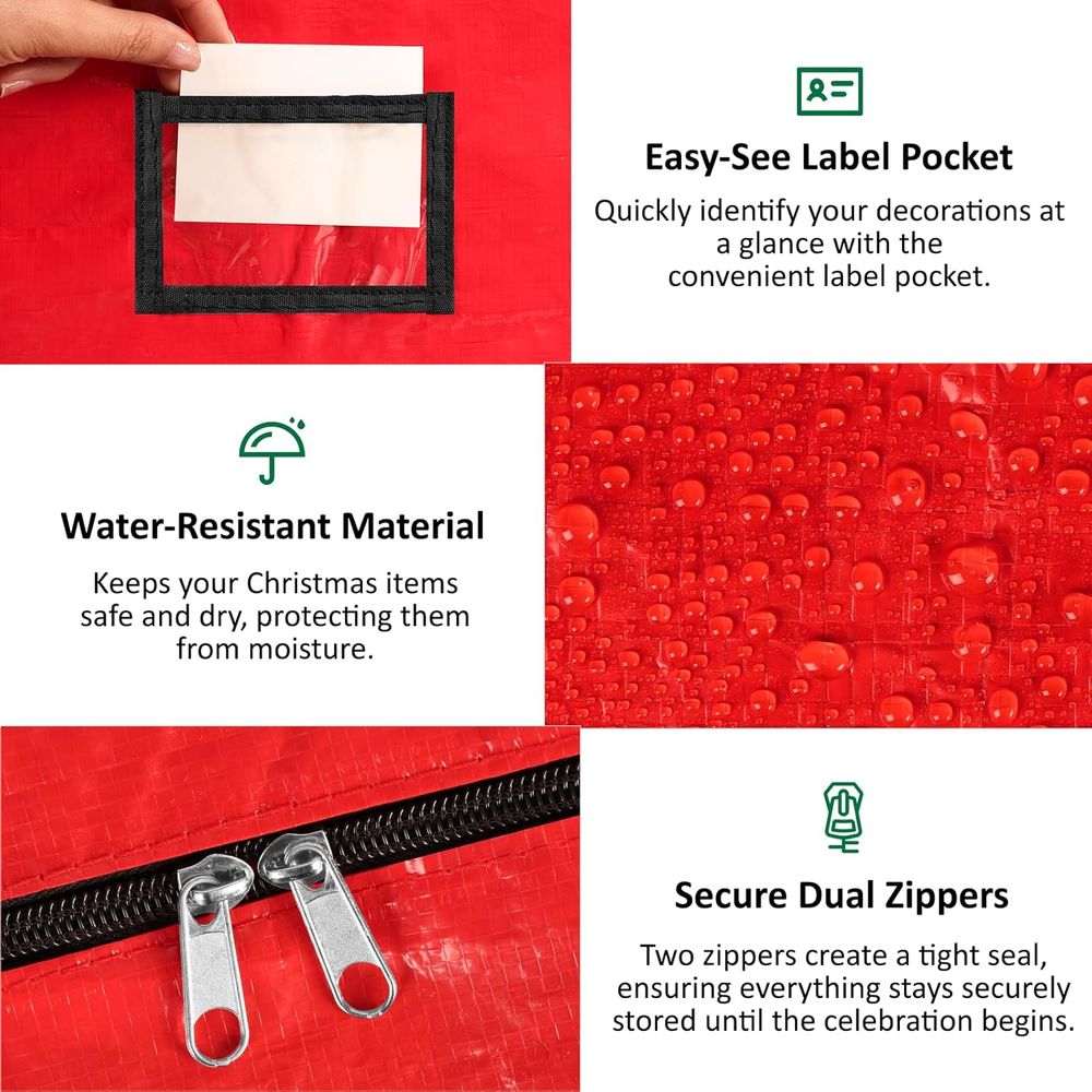 Wytrzymała torba do przechowyw – Christmas Tree Artificial recenzja i cena