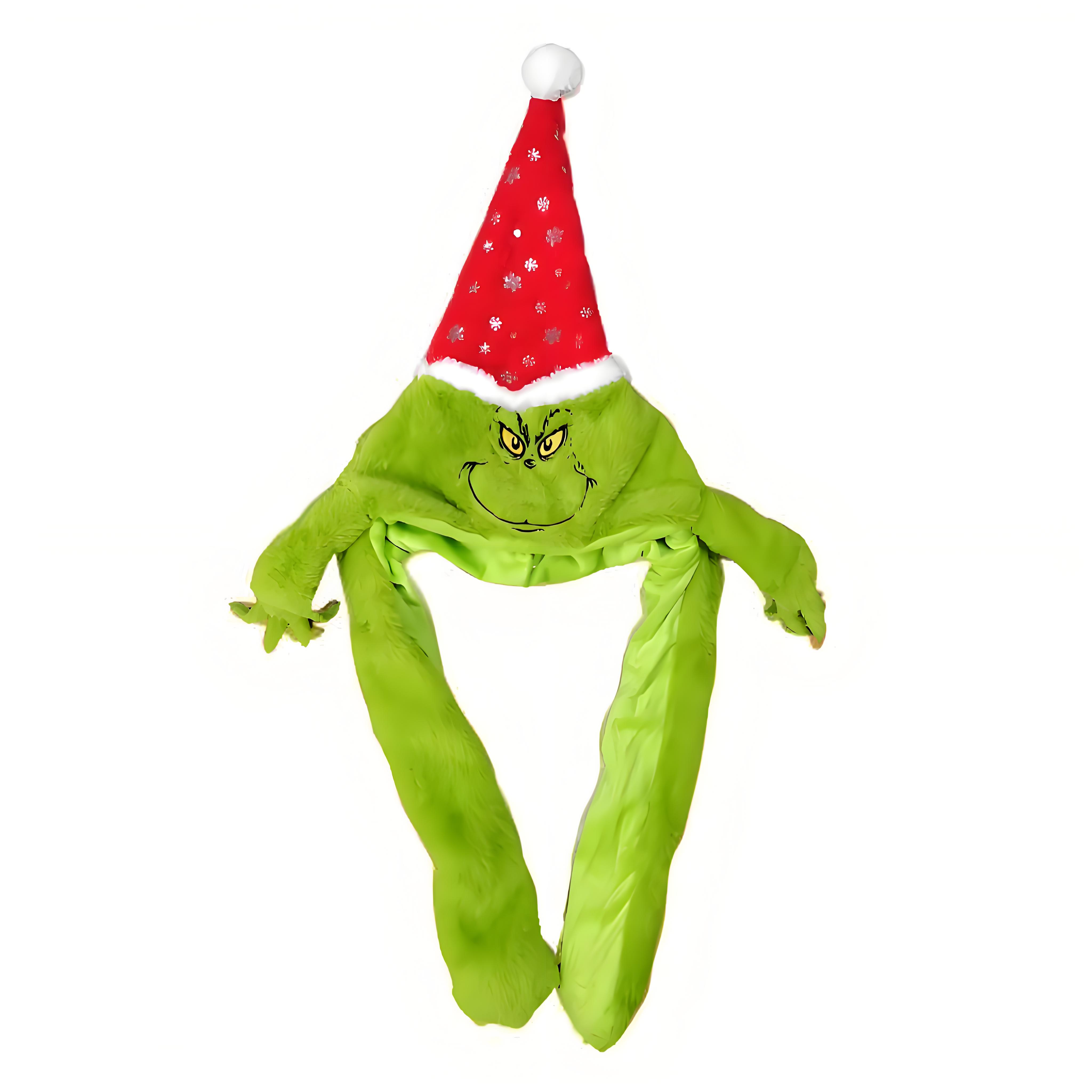 Pluszowa czapka Grincese, szal – Santa Hat Plush recenzja i cena