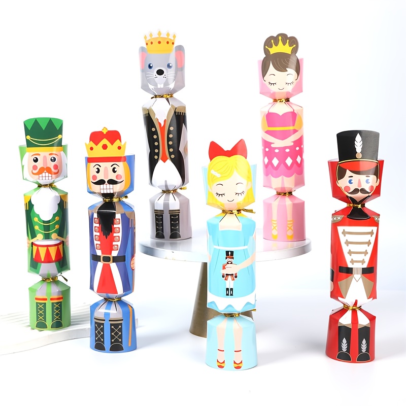 24 szt. Świąteczne Krakersy Żo – Nutcracker Figurine recenzja i cena
