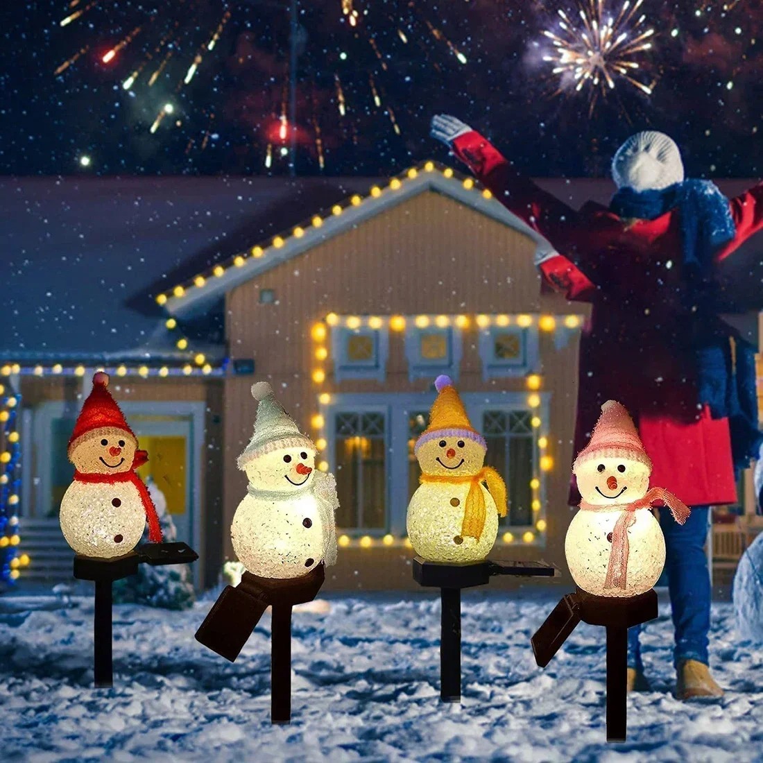 Świąteczna lampa solarna LED w – Christmas Lights Outdoor recenzja i cena