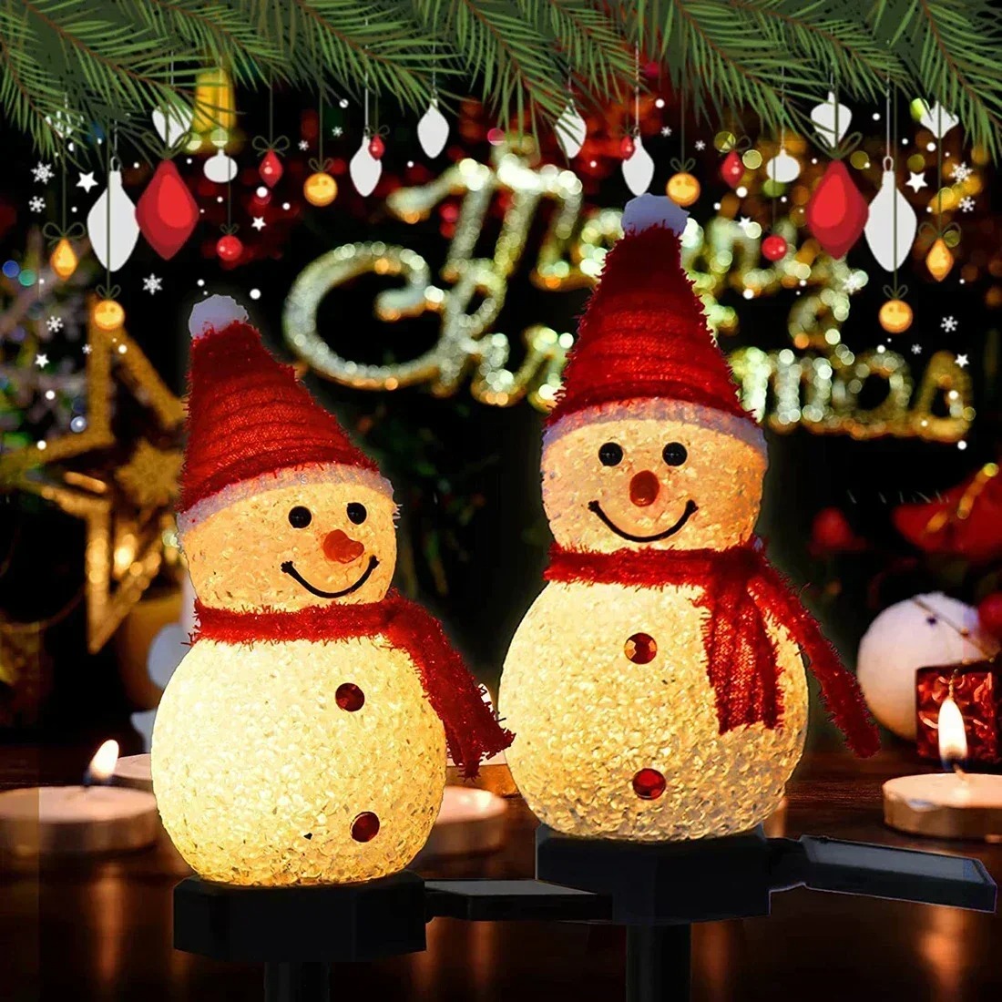 Świąteczna lampa solarna LED w – Christmas Lights Outdoor recenzja i cena